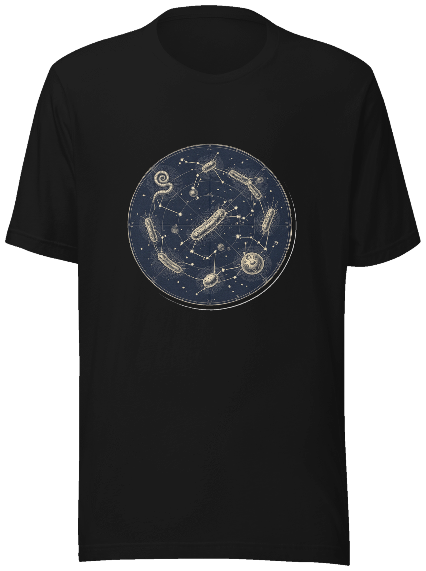 Microverse Constellations — Constellation maps × Louis Pasteur on a tee